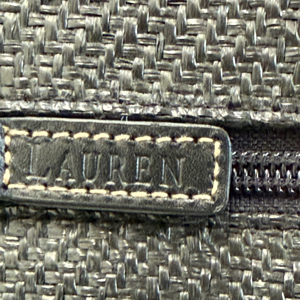 Lauren Ralph Lauren Black woven Shoulder Hobo Bag - Picture 13 of 15